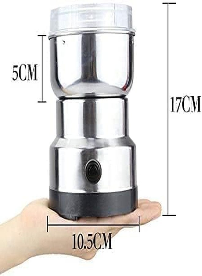SWEEVAN Stainless-Steel-Multifunction-Smash-Machine-Spice-Grinder-Portable-Electric-Grain-Mill-Grinder-Dry-Fruit-Steel-Grain-Spices-Cereals-Seasonings-Coffee-Bean-Grinder-Machine - Image 3